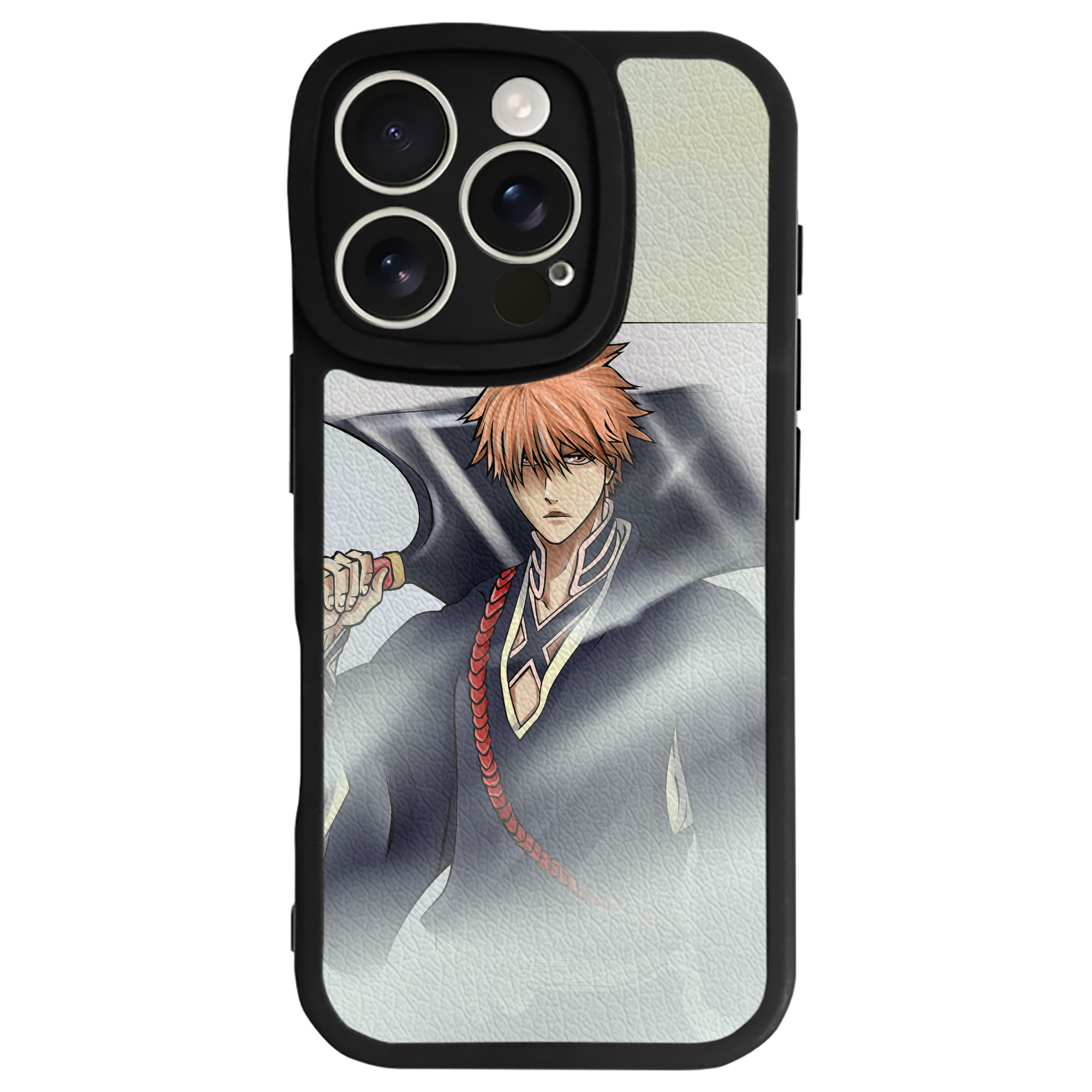 （画像用） ブリーチ BLEACH 【iPhone 16シリーズ対応】シリコンスマホケース（レザー調） 材質：シリコン